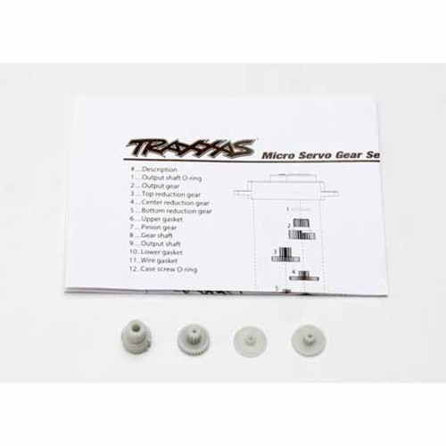 Traxxas 2080 Micro Waterproof Servo Gear Set (TRA2082)