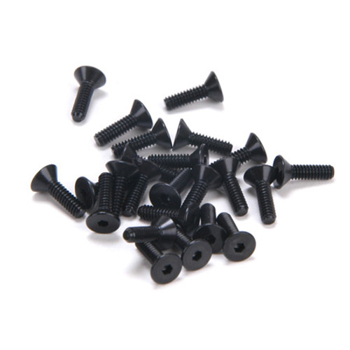 Losi LOSA6258 2-56 x 5/16" Flat Head Screws (24)