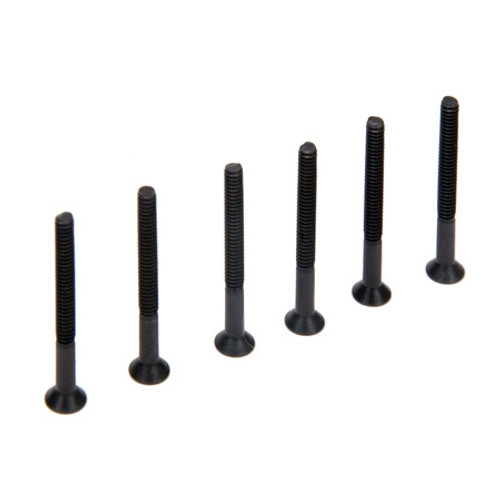 Losi LOSA6268 4-40 x 1 1/4" Flat Head Screw (6)