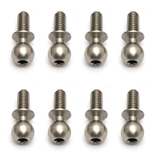 Team Associated 6mm Heavy Duty Ballstud Set (8) (ASC91047)