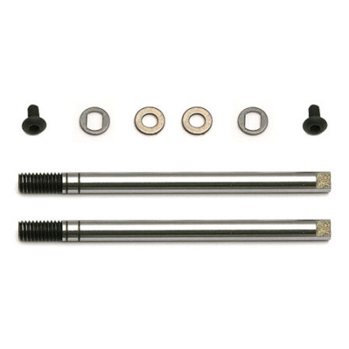 Team Associated 26mm Front Shock Shaft Set (2) (ASC91057)