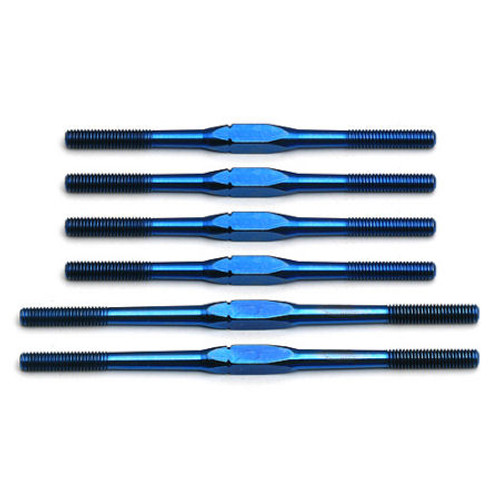 Team Associated Factory Team Heavy Duty Titanium Turnbuckle Set (6) (ASC91117) Team Associated Factory Team Heavy Duty Titanium Turnbuckle Set (6) (ASC91117)