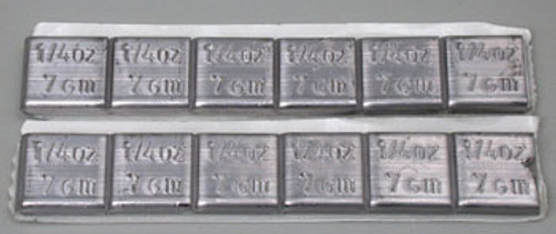 Team Associated Factory Team 1/4 oz. Chassis Weights (2oz) (ASC1595)