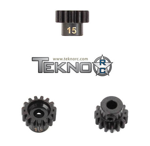 Tekno RC "M5" Hardened Steel Mod1 Pinion Gear w/5mm Bore (15T) (TKR4175)