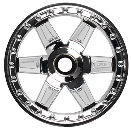 Pro-Line 30 Series Desperado 2.8 Front Nitro Wheels (2) (Chrome) No Hex (PRO2728-01) Pro-Line 30 Series Desperado 2.8 Front Nitro Wheels (2) (Chrome) No Hex (PRO2728-01)
