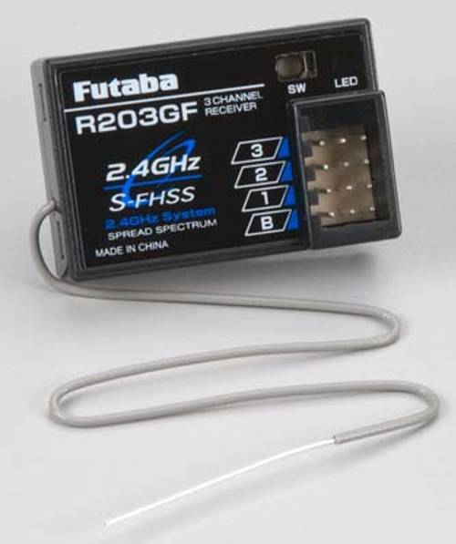 Futaba R203GF S-FHSS 3-Channel 2.4GHz Receiver (FUT01102237-3) Futaba R203GF S-FHSS 3-Channel 2.4GHz Receiver (FUT01102237-3)