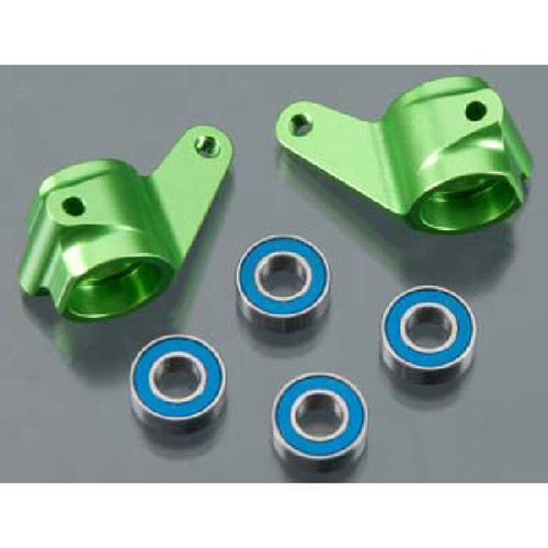 Traxxas Aluminum Steering Blocks w/Ball Bearings (Green) (2) (TRA3636G) Traxxas Aluminum Steering Blocks w/Ball Bearings (Green) (2) (TRA3636G)