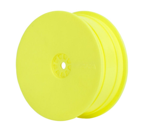 AKA 12mm Hex "HEXlite" 2.2 Front Wheels (2) (B6/RB6) (Yellow) (AKA23202Y) 