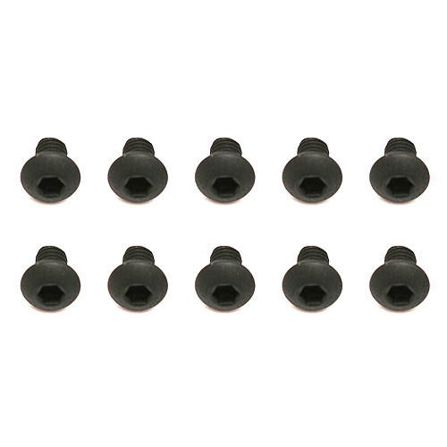Team Associated 3x4mm Button Head Screws (10) (ASC91158)