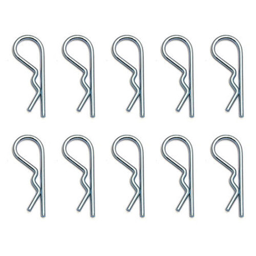 Team Associated 1.3mm Body Clip Set (10) (ASC91160)