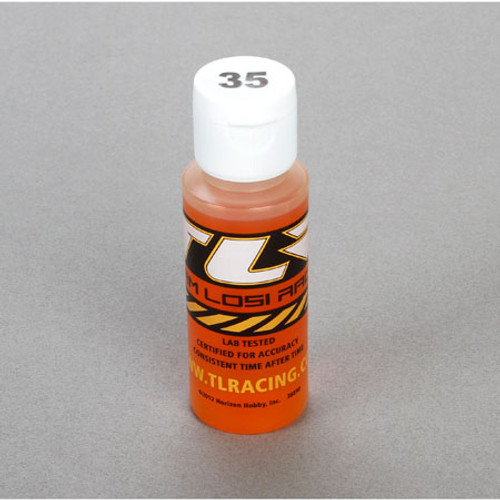 Team Losi Racing Silicone Shock Oil (2oz) (35wt) TLR74008