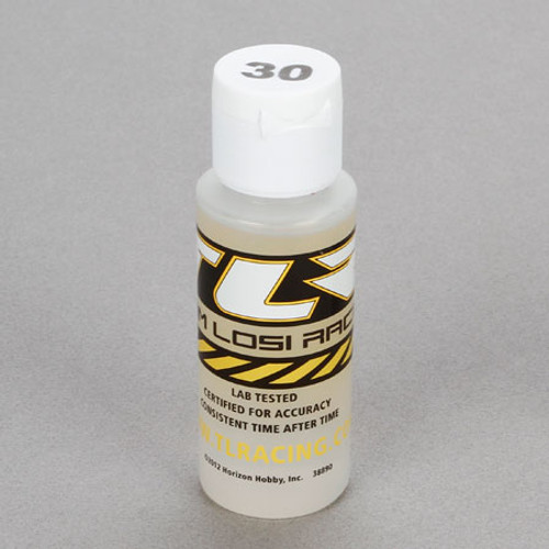 Team Losi Racing Silicone Shock Oil (2oz) (30wt) TLR74006