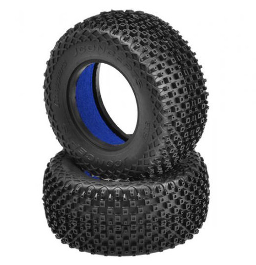 J Concepts 306701 Choppers Short Course Tires (Blue) (2)