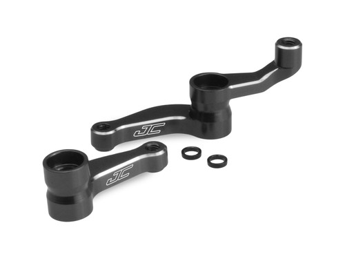 JConcepts Aluminum Steering Bell Crank Set (Black) (JCO2354-2) JConcepts Aluminum Steering Bell Crank Set (Black) (JCO2354-2)