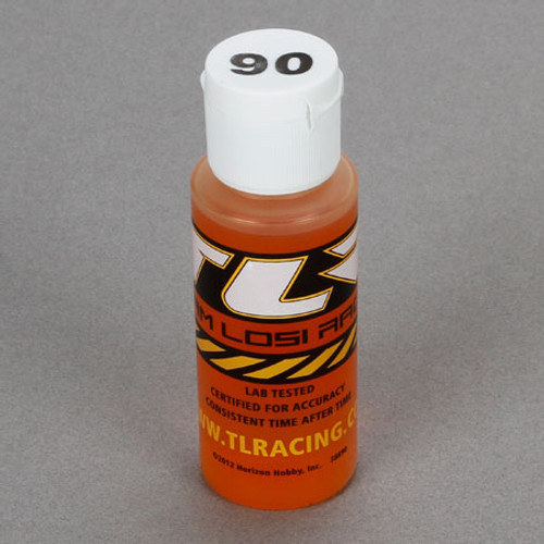 Team Losi Racing Silicone Shock Oil (2oz) (90wt) TLR74017
