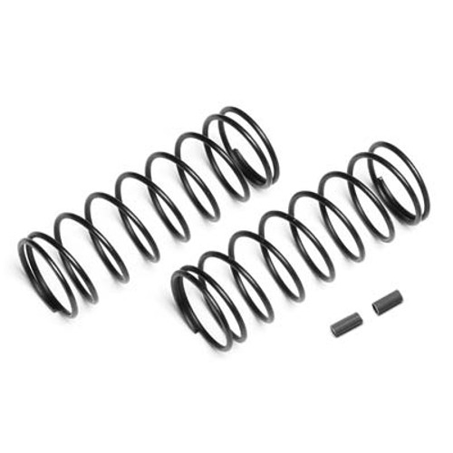Team Associated RC8B3 Front Shock Spring Set (Grey - 4.7lb/in) (2) (ASC81213)