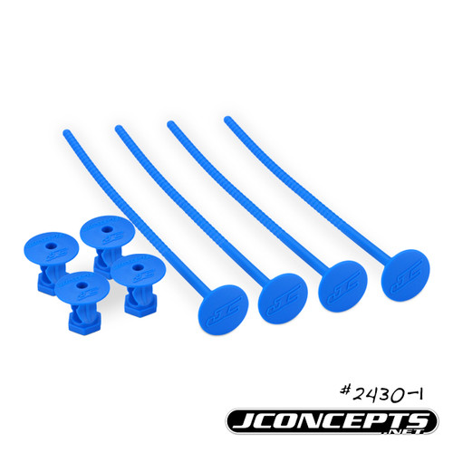 JConcepts 1/10 Offroad Tire Stick (Blue) (4) (JCO2430-1) JConcepts 1/10 Offroad Tire Stick (Blue) (4) (JCO2430-1)