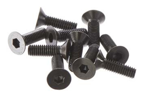 Axial AXI31120 3x10mm Flat Head Screw (Black) (10)
