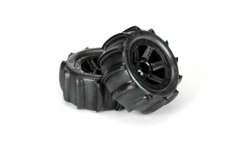 Pro-Line Pre-Mounted Sling Shot (Desperado) (2) (1/16 E-Revo) (Black) (PRO10101-10) Pro-Line Pre-Mounted Sling Shot (Desperado) (2) (1/16 E-Revo) (Black) (PRO10101-10)