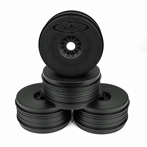 DE Racing "SpeedLine PLUS" 1/8 Buggy Wheel (4) (Black) (DER-PSB-8B) DE Racing "SpeedLine PLUS" 1/8 Buggy Wheel (4) (Black) (DER-PSB-8B)