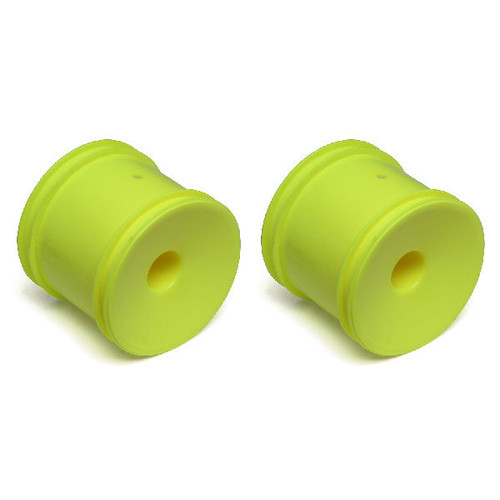 Team Associated 12mm Hex Stadium Truck Dish Wheel (2) (Yellow) (ASC7853) Team Associated 12mm Hex Stadium Truck Dish Wheel (2) (Yellow) (ASC7853)