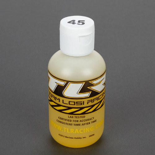 Team Losi Racing Silicone Shock Oil (4oz) (45wt) TLR74026