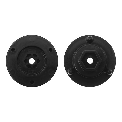 DE Racing 14mm Hex Short Axle Adapters (2) DER-SS-14S
