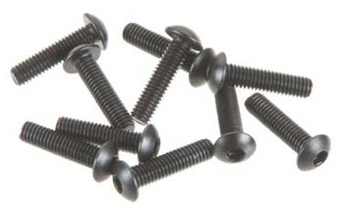 Axial AXA116 3x12mm Button Head Screw (Black) (10)