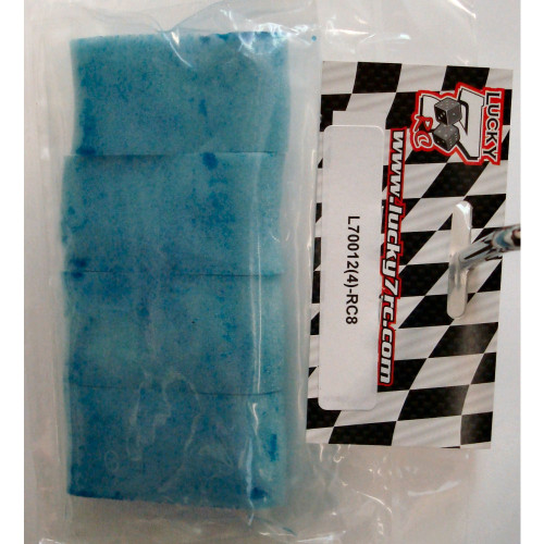 Lucky 7 RC 700124RC8 1/8 Off Road Air Filter (Pre-Oiled) (RC8) (4)