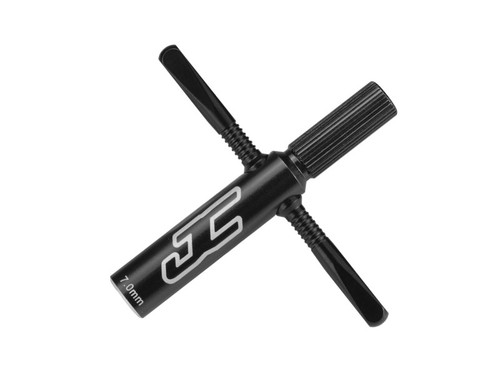JConcepts 7mm Fin Quick-Spin Wrench (Black) (JCO2263-2) JConcepts 7mm Fin Quick-Spin Wrench (Black) (JCO2263-2)