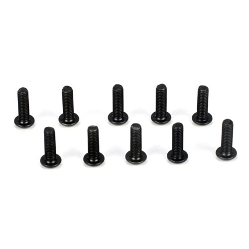 Team Losi Racing 3x10mm Button Head Screws (10) (TLR5903)