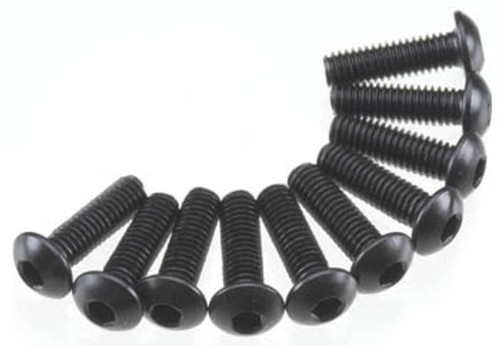 Axial AXA115 3x10mm Button Head Screw (Black) (10)