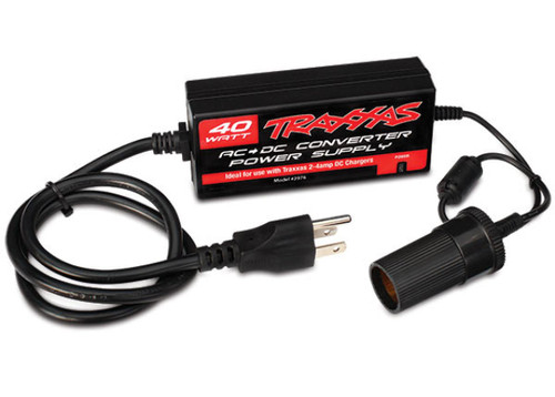 Traxxas AC to DC Power Supply Adapter (TRA2976) Traxxas AC to DC Power Supply Adapter (TRA2976)