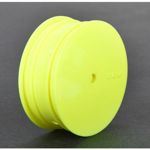 Team Losi Racing 12mm Hex Front 1/10 Buggy Wheels (2) (22 3.0) (Yellow) (TLR43010)