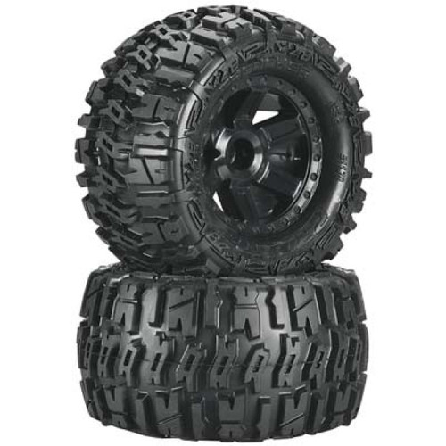 Pro-Line Pre-Mounted 30 Series Trencher 2.8 w/Desperado Nitro Front Wheels (Black) (PRO1170-11) Pro-Line Pre-Mounted 30 Series Trencher 2.8 w/Desperado Nitro Front Wheels (Black) (PRO1170-11)