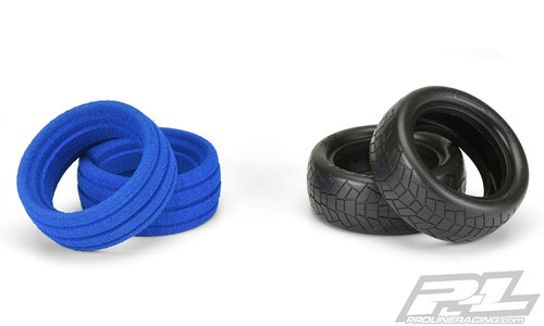 Pro-line Racing Front Inversion 2.2 4WD MC Tire Indoor Buggy Set (2 Tires)