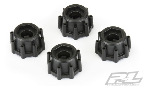 Pro-Line 8x32 to 17mm Hex Adapters (2) (PRO6345-00)