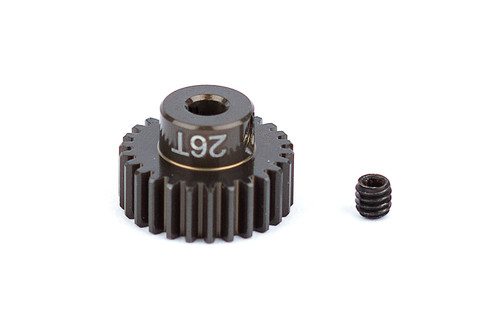 Team Associated Factory Team Aluminum 48P Pinion Gear (3.17mm Bore) (26T) (ASC1344)