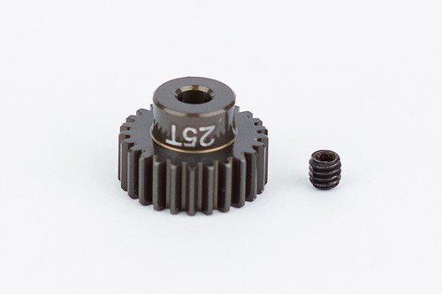 Team Associated Factory Team Aluminum 48P Pinion Gear (3.17mm Bore) (25T) (ASC1343)