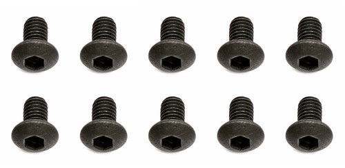 Team Associated 3x0.5x5mm Button Head Screw (6) (ASC31530)