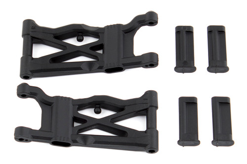 Team Associated B6.1/B6.1D Rear Suspension Arms w/Inserts (2) (ASC91777) Team Associated B6.1/B6.1D Rear Suspension Arms w/Inserts (2) (ASC91777)