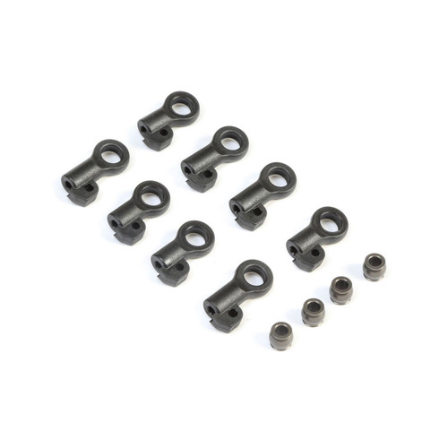 Team Losi Racing G3 Shock End Set (4) (TLR233031)