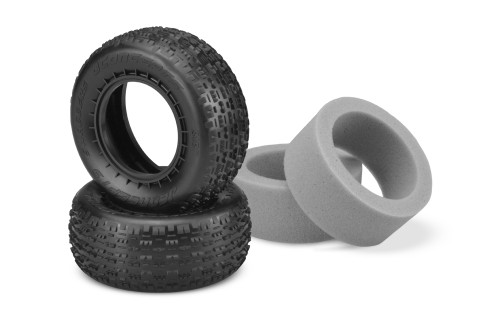 JConcepts Swaggers Carpet Short Course Front Tires (2) (Pink) (JCO3187-010) JConcepts Swaggers Carpet Short Course Front Tires (2) (Pink) (JCO3187-010)