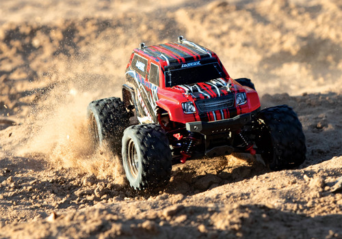 Traxxas LaTrax Teton オフロード RCカー 中古品 Traxxas LaTrax Teton 1/18 4WD RTR Monster Truck (Blue