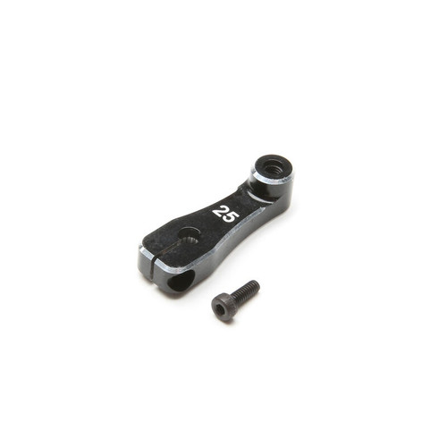 Team Losi Racing 22 5.0 Aluminum Clamping Servo Horn (Black) (25T) (TLR331033)