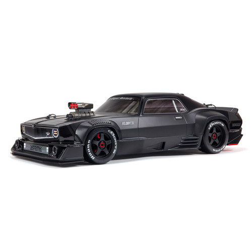 Arrma Felony 6S BLX Brushless 1/7 RTR Electric 4WD Street Bash Muscle Car (Black) w/DX3 2.4GHz Radio, Smart ESC & AVC (ARA7617V2T1) Arrma Felony 6S BLX Brushless 1/7 RTR Electric 4WD Street Bash Muscle Car (Black) w/DX3 2.4GHz Radio, Smart ESC & AVC (ARA7617V2T1)