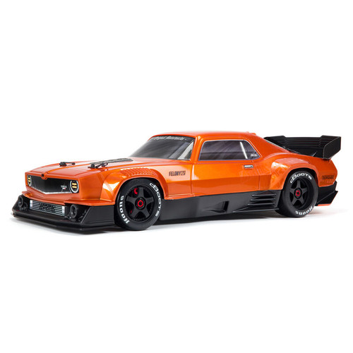Arrma Felony 6S BLX Brushless 1/7 RTR Electric 4WD Street Bash Muscle Car (Orange) w/DX3 2.4GHz Radio, Smart ESC & AVC (ARA7617V2T2) Arrma Felony 6S BLX Brushless 1/7 RTR Electric 4WD Street Bash Muscle Car (Orange) w/DX3 2.4GHz Radio, Smart ESC & AVC (ARA7617V2T2)