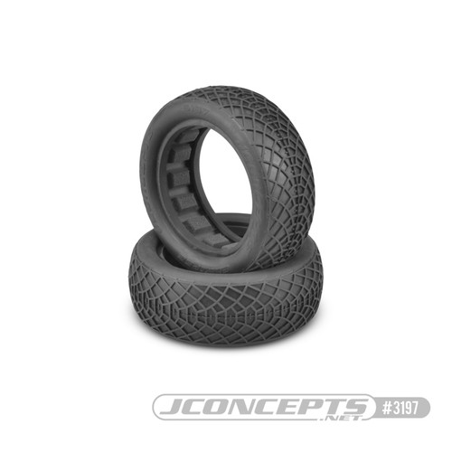 JConcepts Ellipse 2.2" 2WD Front Buggy Tires (2) (Blue) (JCO3197-01)