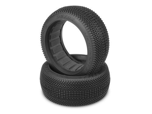 JConcepts Detox 1/8 Buggy Tires (2) (Green) (JCO3122-02)