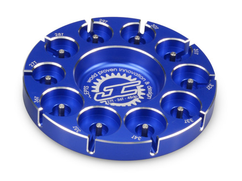 JConcepts Aluminum Pinion Puck Stock Range (Blue) (JCO2587-1) JConcepts Aluminum Pinion Puck Stock Range (Blue) (JCO2587-1)